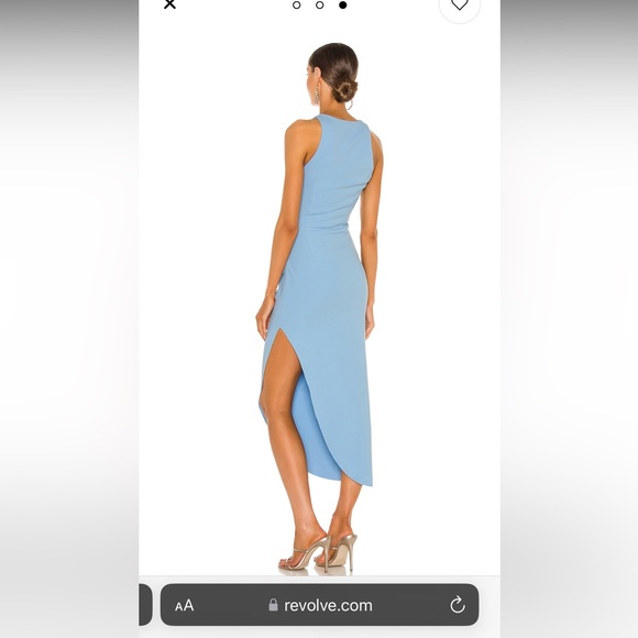 MISHA IDA Dress - POWDER BLUE- size XL - US size 10 (originally from revolve) - Picture 3 of 7